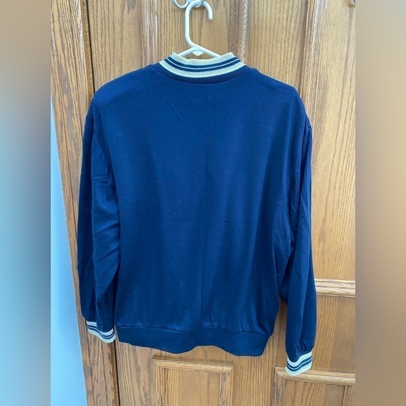 Teddi Vintage 1980’s Navy Blue Cardigan Large - Picture 2 of 6